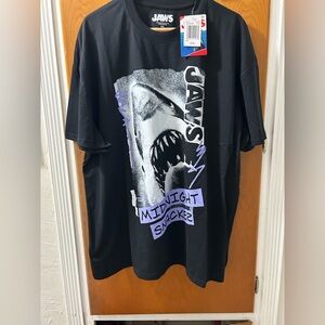 Jaws Midnight Snack Graphic Tee - Black